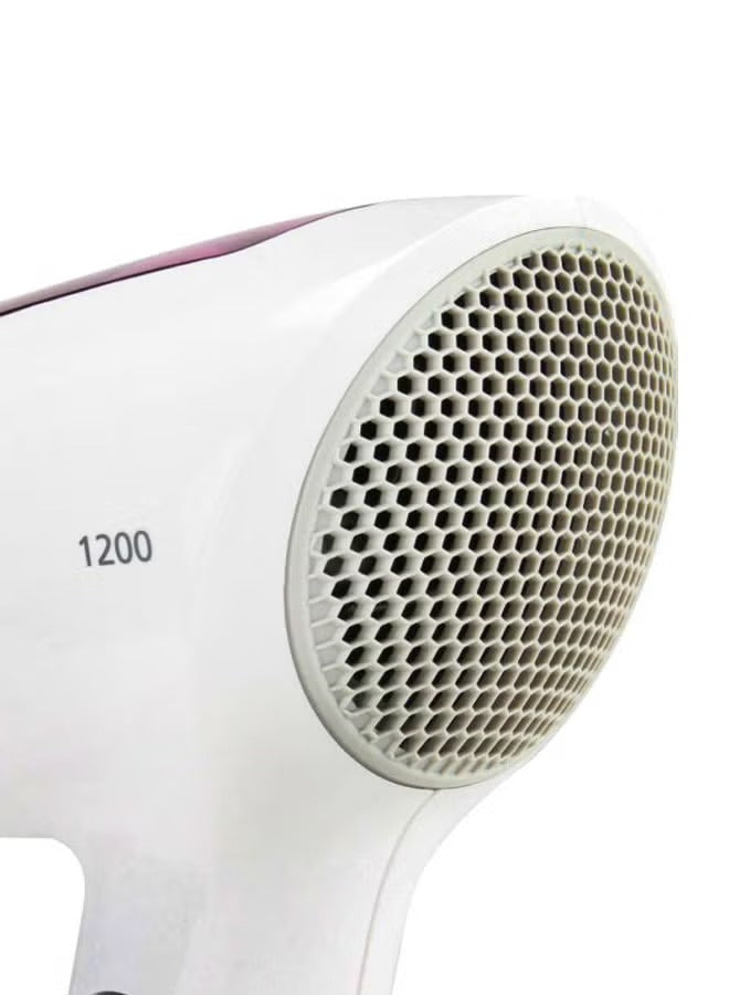 مجفف الشعر من Panasonic– قوة 1200 واط | فوهة التجفيف السريع | تصميم قابل للطي