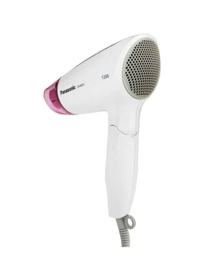 مجفف الشعر من Panasonic– قوة 1200 واط | فوهة التجفيف السريع | تصميم قابل للطي