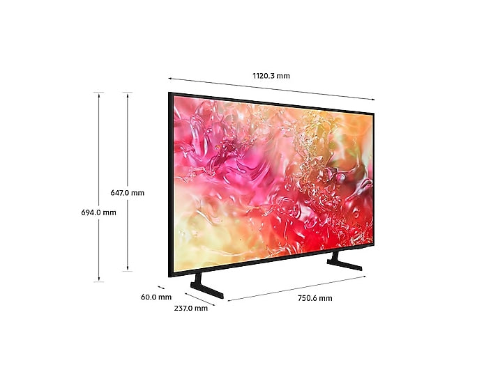Samsung 50 inch DU7000 FLAT UHD 4K Resolution - 2024