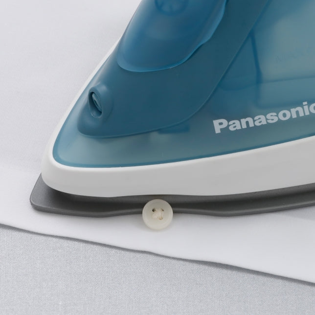 Panasonic Steam Iron with Powerful Steam for Quick & Easy Ironing 2300W/Titanum | Green
