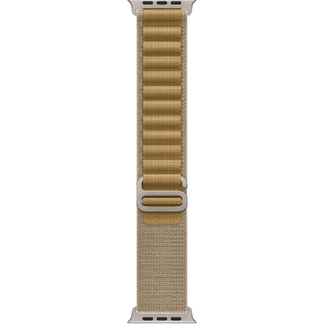 Apple Watch Ultra 2 (2024) - 49mm - GPS + Cellular - Natural Titanium Case - Tan Alpine Loop | M
