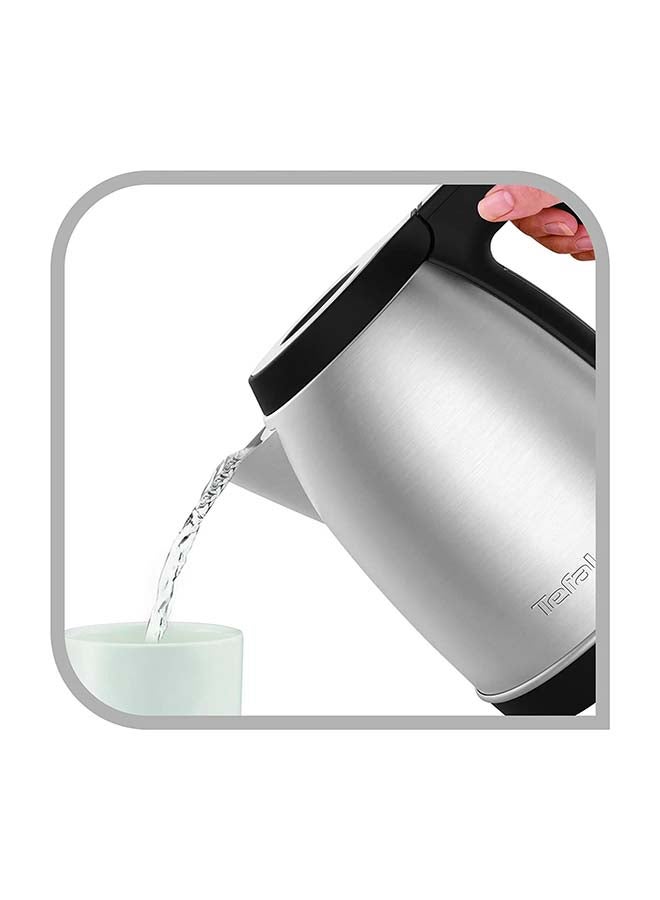 Tefal Electric Kettle With Indicator Light 1.7 L 2400 W KI280D27 Stainless Steel