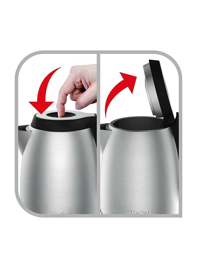Tefal Electric Kettle With Indicator Light 1.7 L 2400 W KI280D27 Stainless Steel