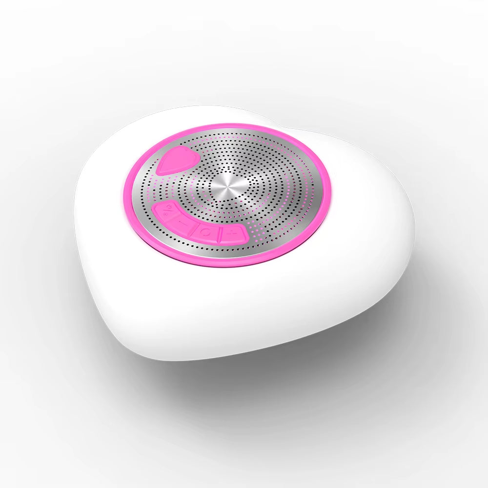 Floating IPX7 Waterproof Bluetooth Speaker with LED | Rose Madder
