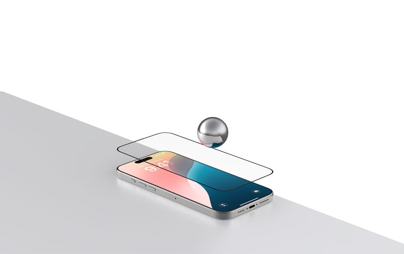 90 Percent Screen Protector Glass for iPhone 16 Pro Max