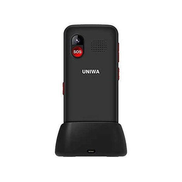 UNIWA V1000 4G Big Buttons Keypad Senior Phone | Black