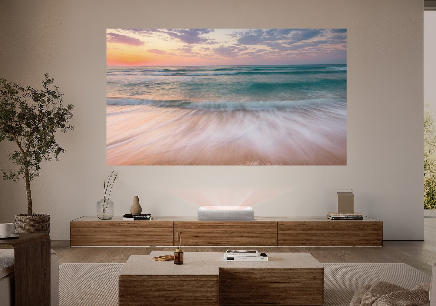 Samsung 120” LSP7T The Premiere Smart 4K Laser Projector