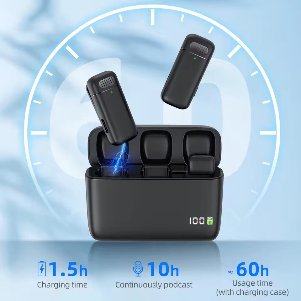 Wireless Microphone Dual Mic For Type-C
