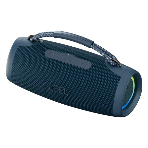 LZEL Aquilasonus Pro Portable Waterproof Bluetooth Speaker With RGB Lights | Blue