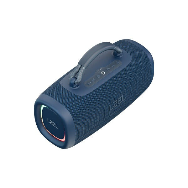 LZEL Aquilasonus Max Portable Waterproof Bluetooth Speaker With RGB Lights | Blue