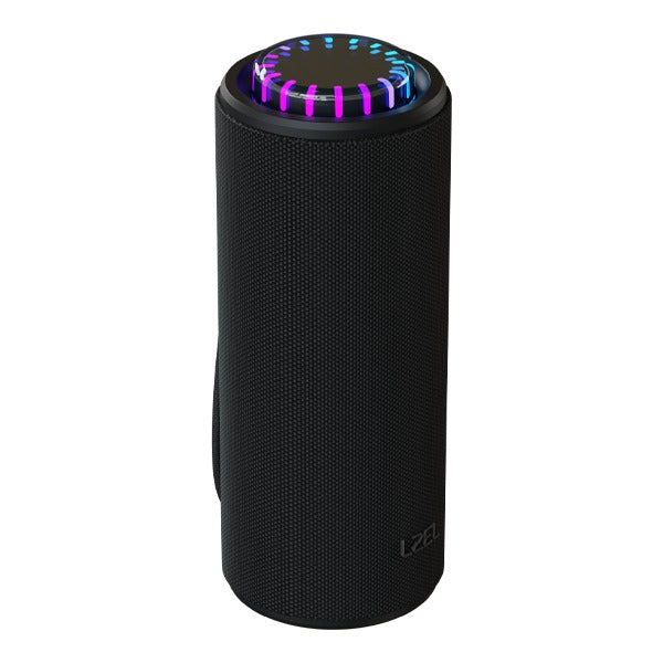 LZEL Aquilasonus Elite Waterproof Portable Bluetooth Speaker With Vibe Lights | Black