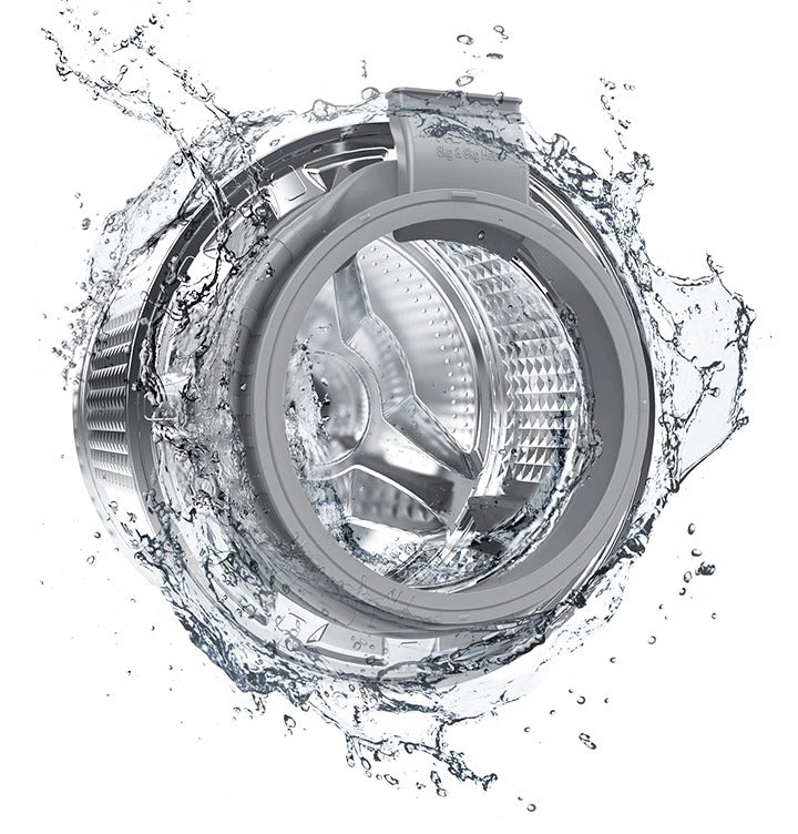 Samsung Washer / Dryer 8/6 Kg 1400rpm - Silver | WD80TA046BX