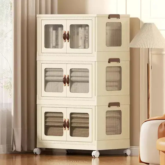Multifunction eco-friendly storage organizer boxes plastic 3 drawer cabinet size 56*34*93cm