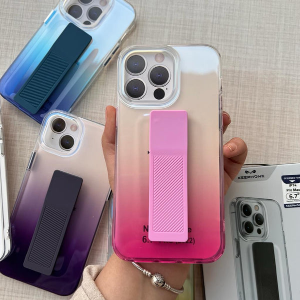 كڤر حماية مع مسكة من أسلي جلوبال هجين مغناطيسي لهاتف iPhone 15 Pro | وردي
