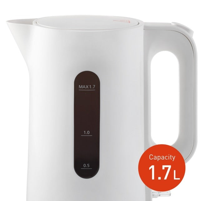 Panasonic Electric Kettle Plastic 1.7L LED Indicator | White