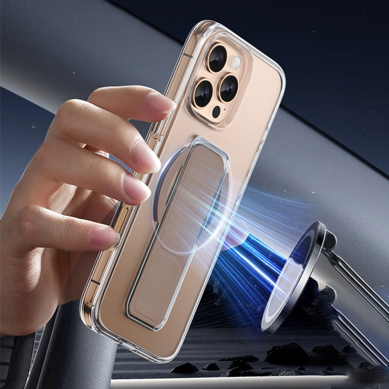 Keephone Galaxy S25 Utlra Snapgrip MagSafe Grip Case | Titanium Gray