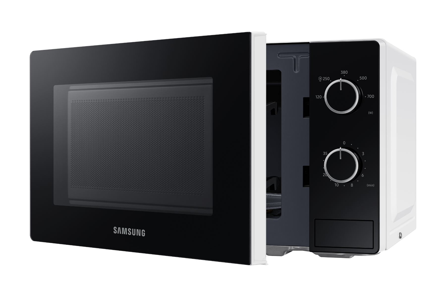 Samsung Microwave Oven Solo 20L , 1100-1150 W White-MS20A3010AH
