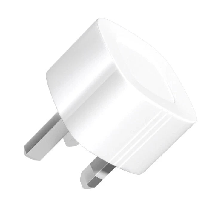 BWOO 2 USB Auto-ID UK Plug Fast Charger