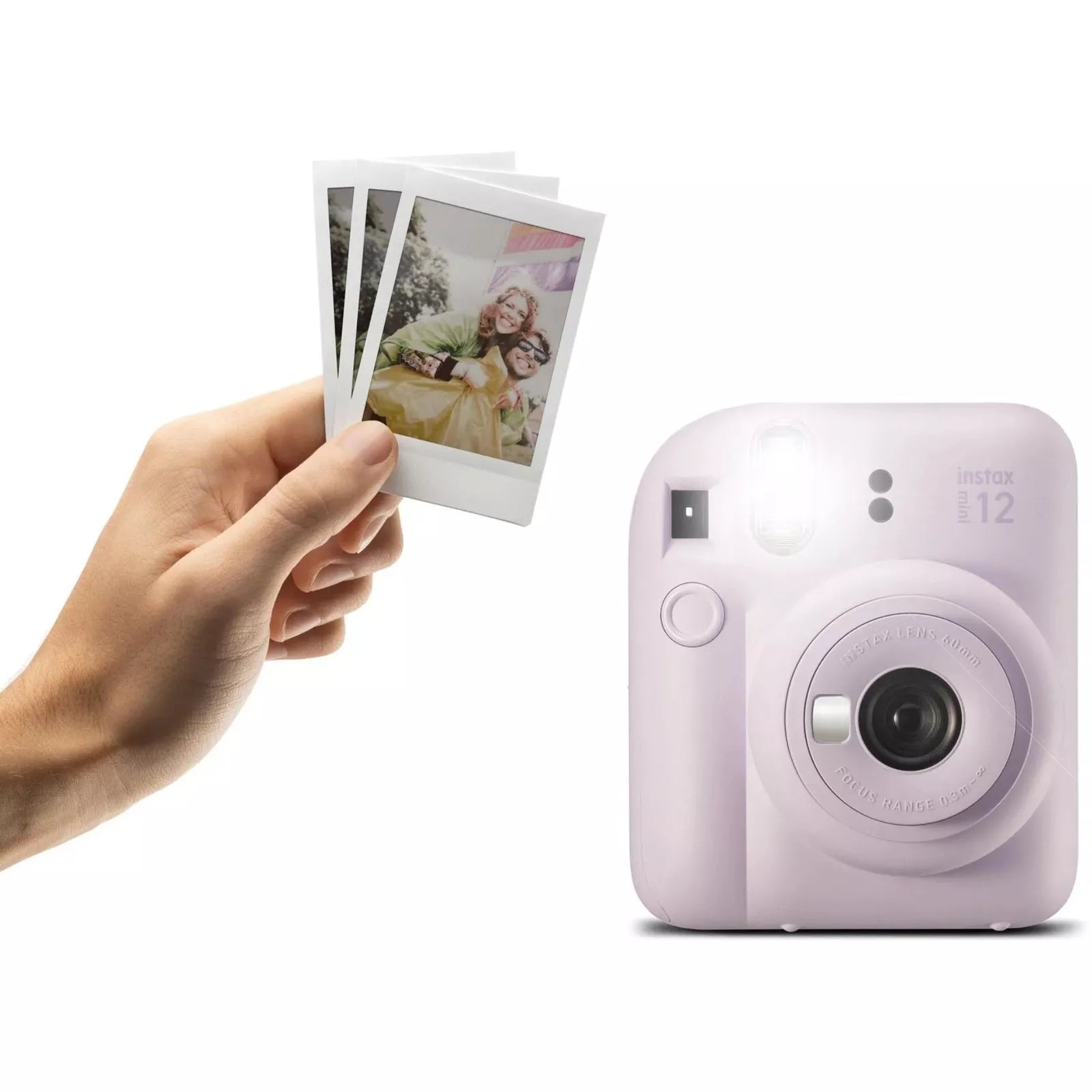 Fujifilm Instax Mini 12 Instant Film Camera Bundle | Lilac Purple