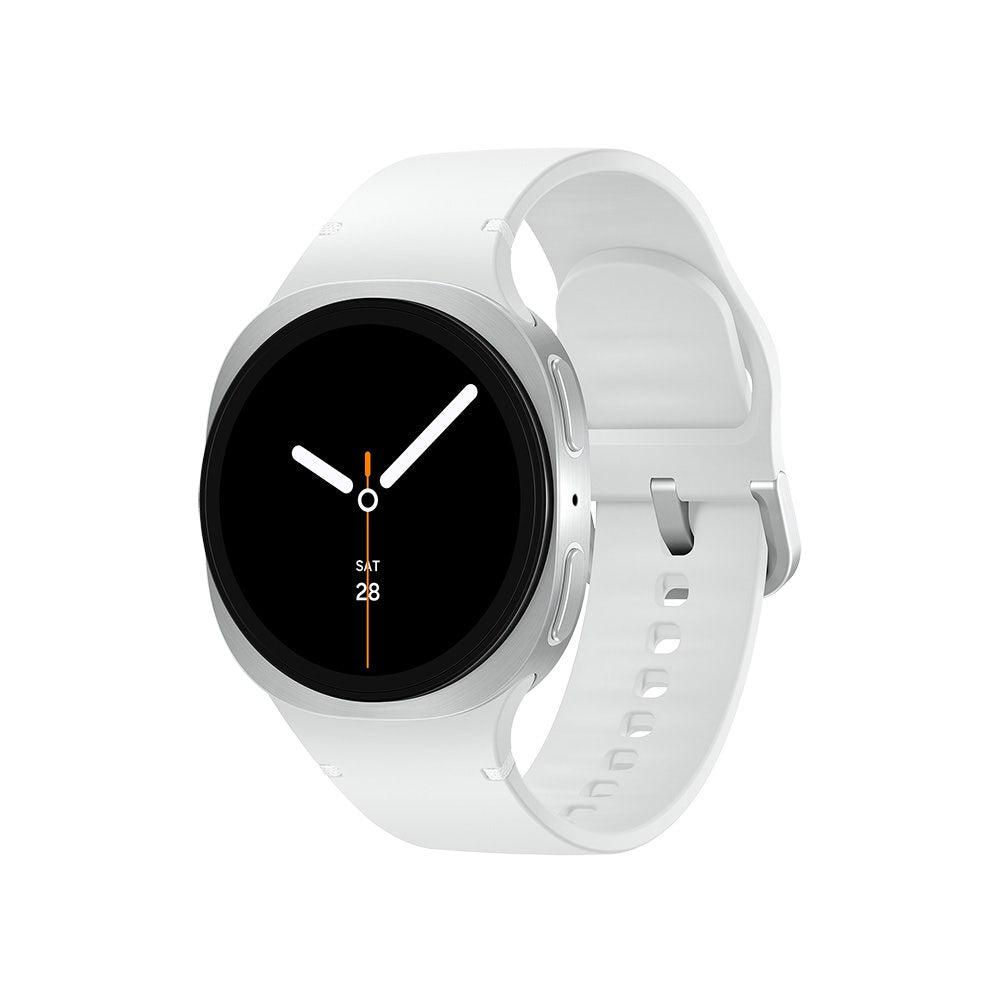 ساعة Galaxy Watch 8 LTE بمقاس 40 مم من Samsung | فضي