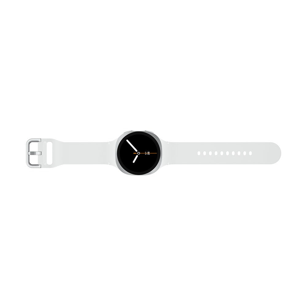 ساعة Galaxy Watch 8 LTE بمقاس 40 مم من Samsung | فضي