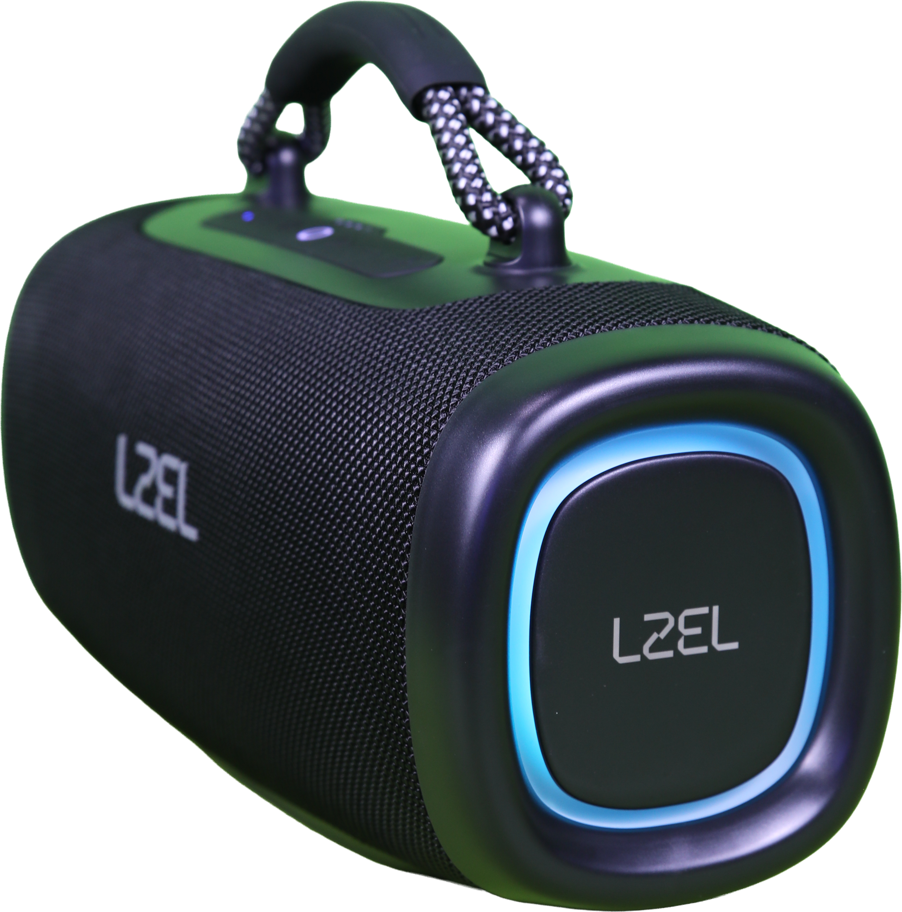 LZEL Aquilasonus Pro Portable Waterproof Bluetooth Speaker With RGB Lights | Black