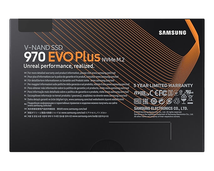 Samsung SSD 970 EVO Plus NVMe M.2 500 GB