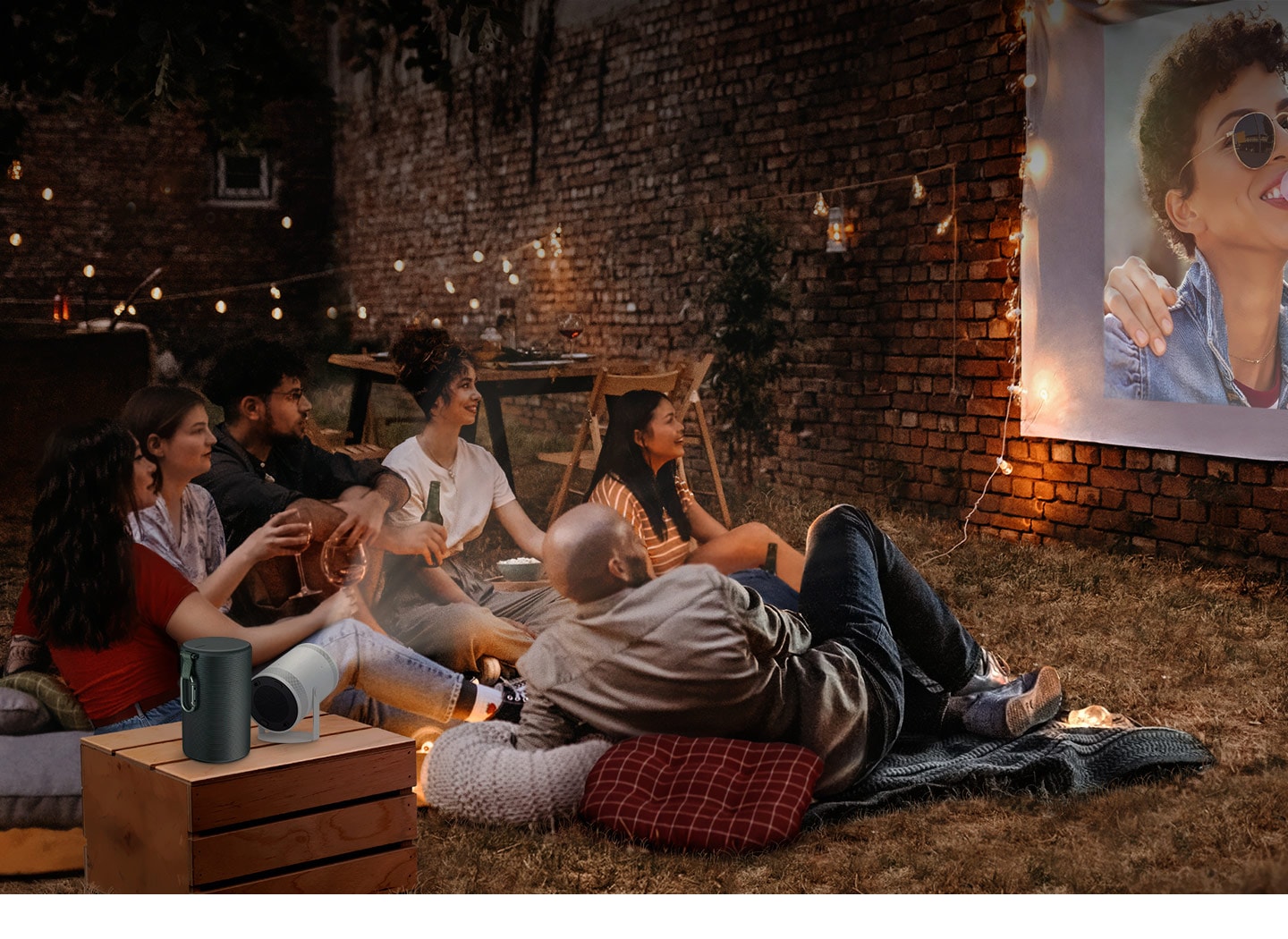 Samsung The Freestyle Portable Smart Projector Case | Dark Green