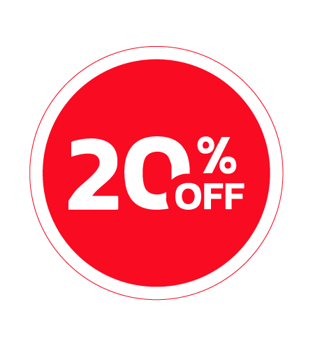20% OFF