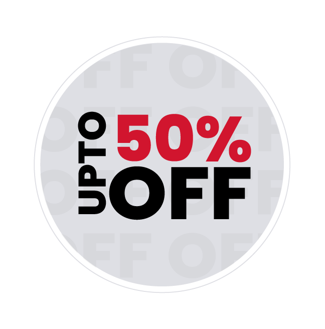 UPTO 50% OFF