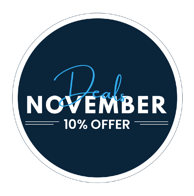 November Deals 10% OFF