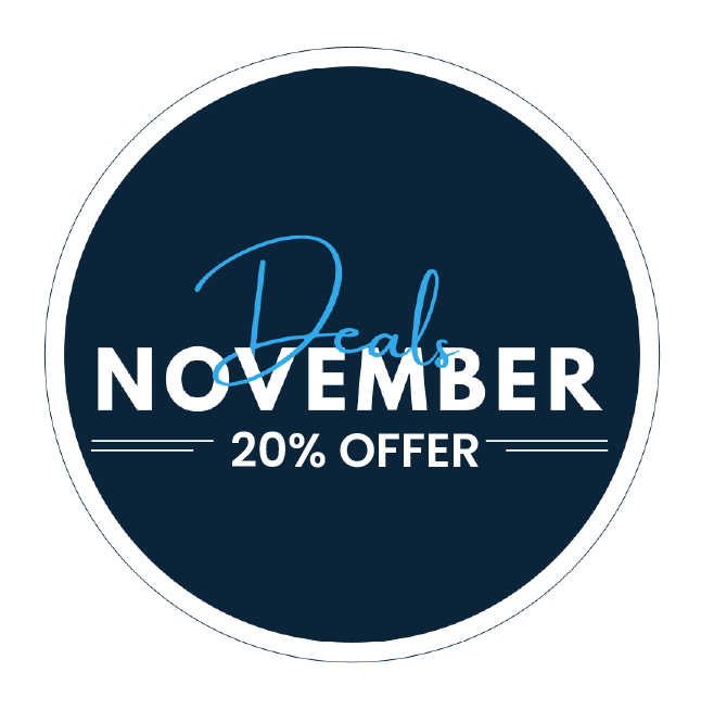 November Deals 20% OFF