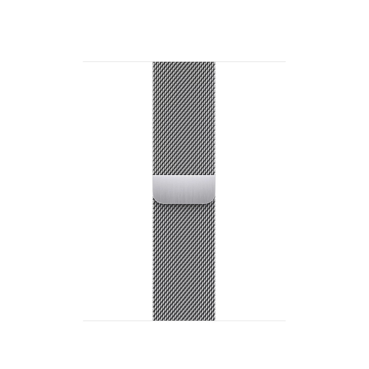 Apple Watch Series 8 GPS + Cellular 41mm Silver Stainless Steel Case with Silver Milanese Loop