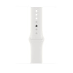 Apple Watch SE GPS + Cellular 44mm Silver Case with White Sport Band | Regular