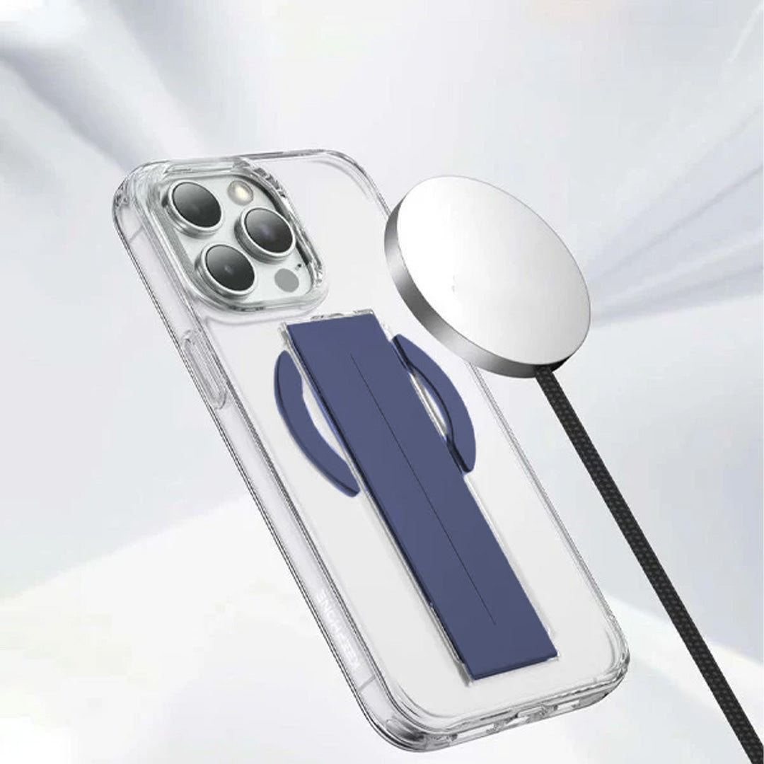 Asli Global iPhone 16 Pro Max Silicone Grip & MagSafe Case | Dark Blue