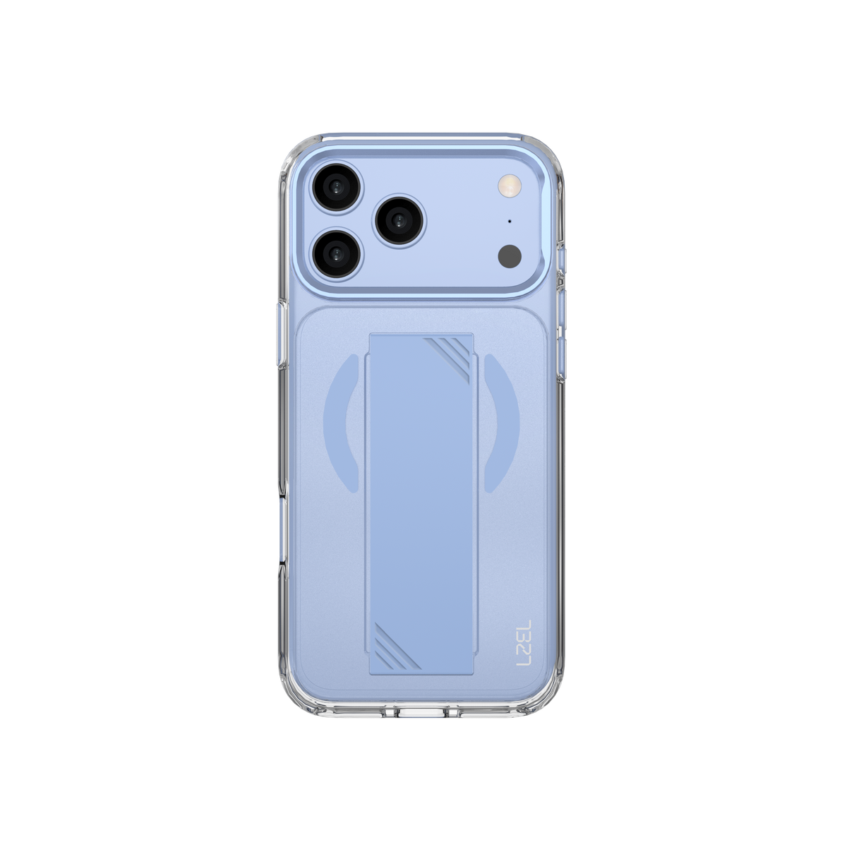 LZEL Silicone Maggrip Crystal Clear Magsafe Case With Silicone Grip Case For iPhone 18 Pro