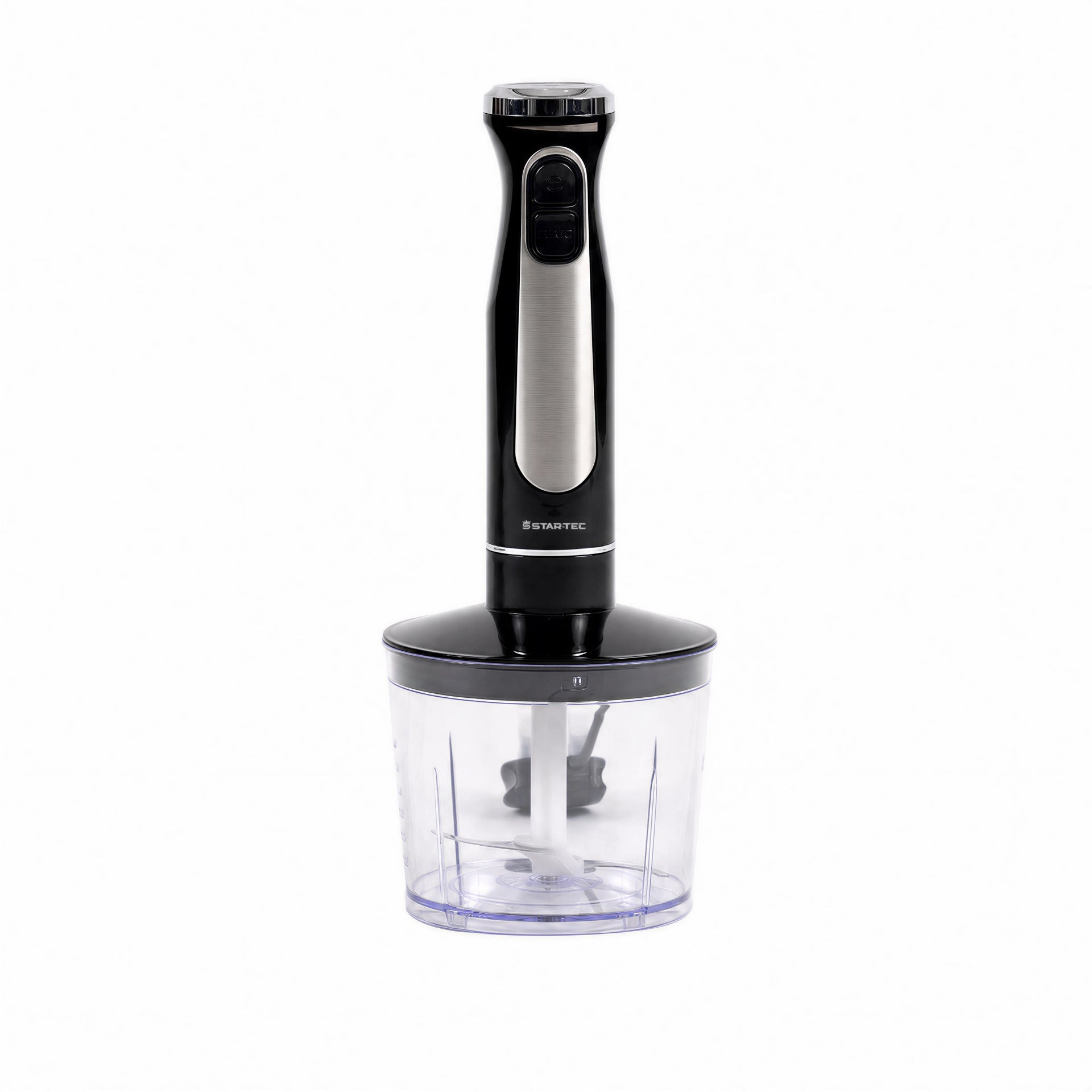 Star Tec Hand Blender with Chopper |black