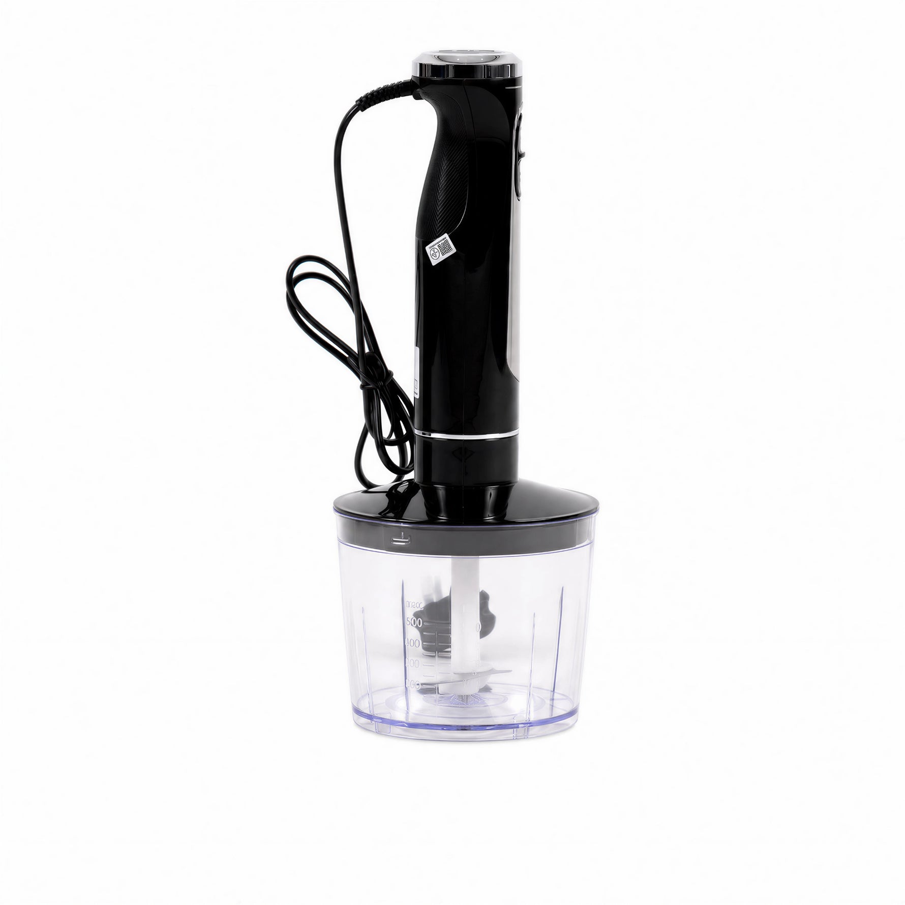 Star Tec Hand Blender with Chopper |black