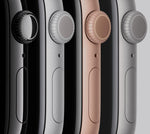 ساعة Apple Watch Series 11 (GPS + Cellular) مقاس 46 مم – هيكل ألومنيوم رمادي مع سوار رياضي أسود | مقاس M/L