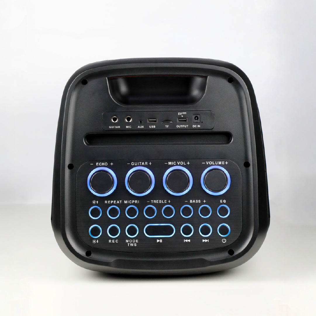 LZEL Aquilasonus A500 Karaoke BT Speaker LED Display 80W High-power 6000mah