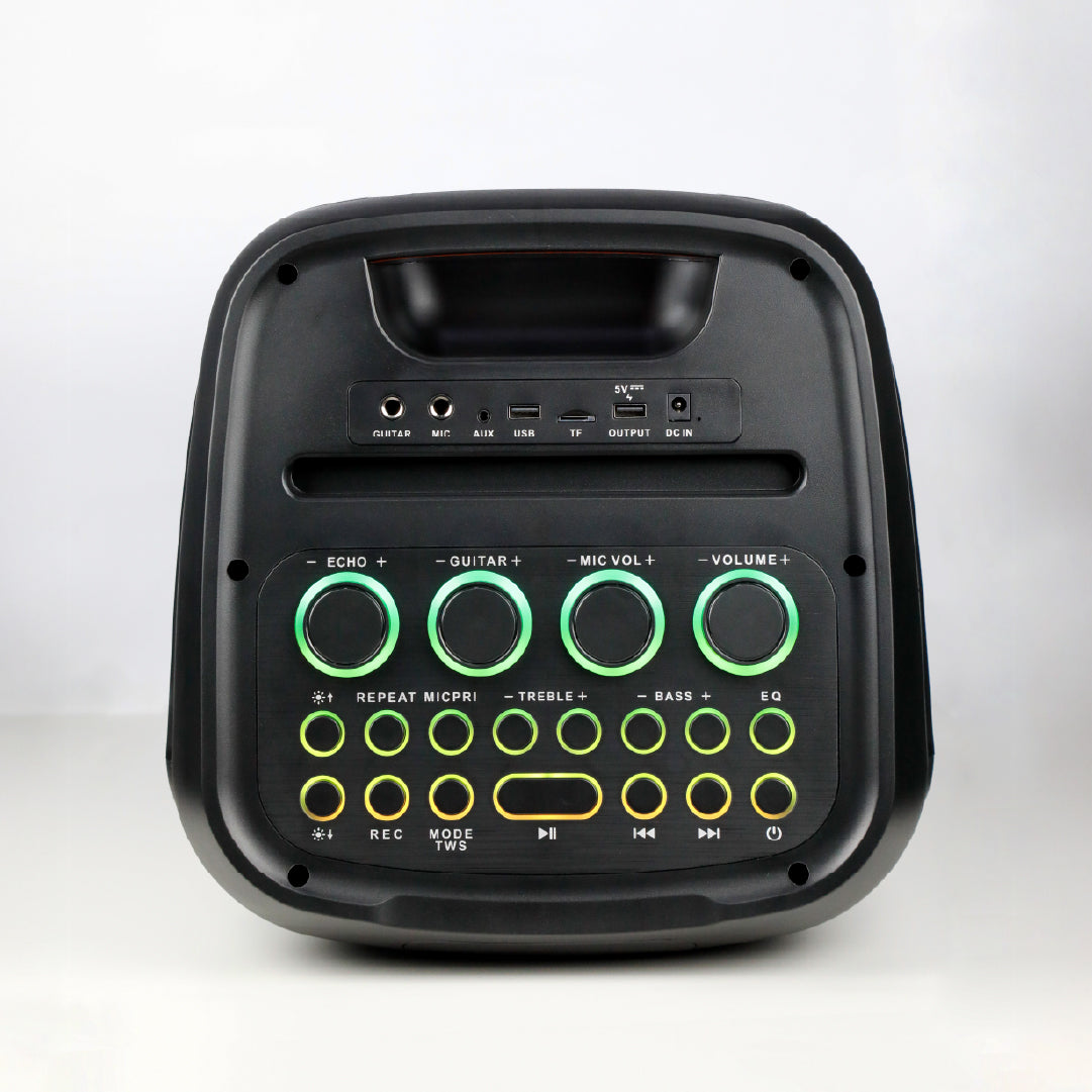 LZEL Aquilasonus A500 Karaoke BT Speaker LED Display 80W High-power 6000mah