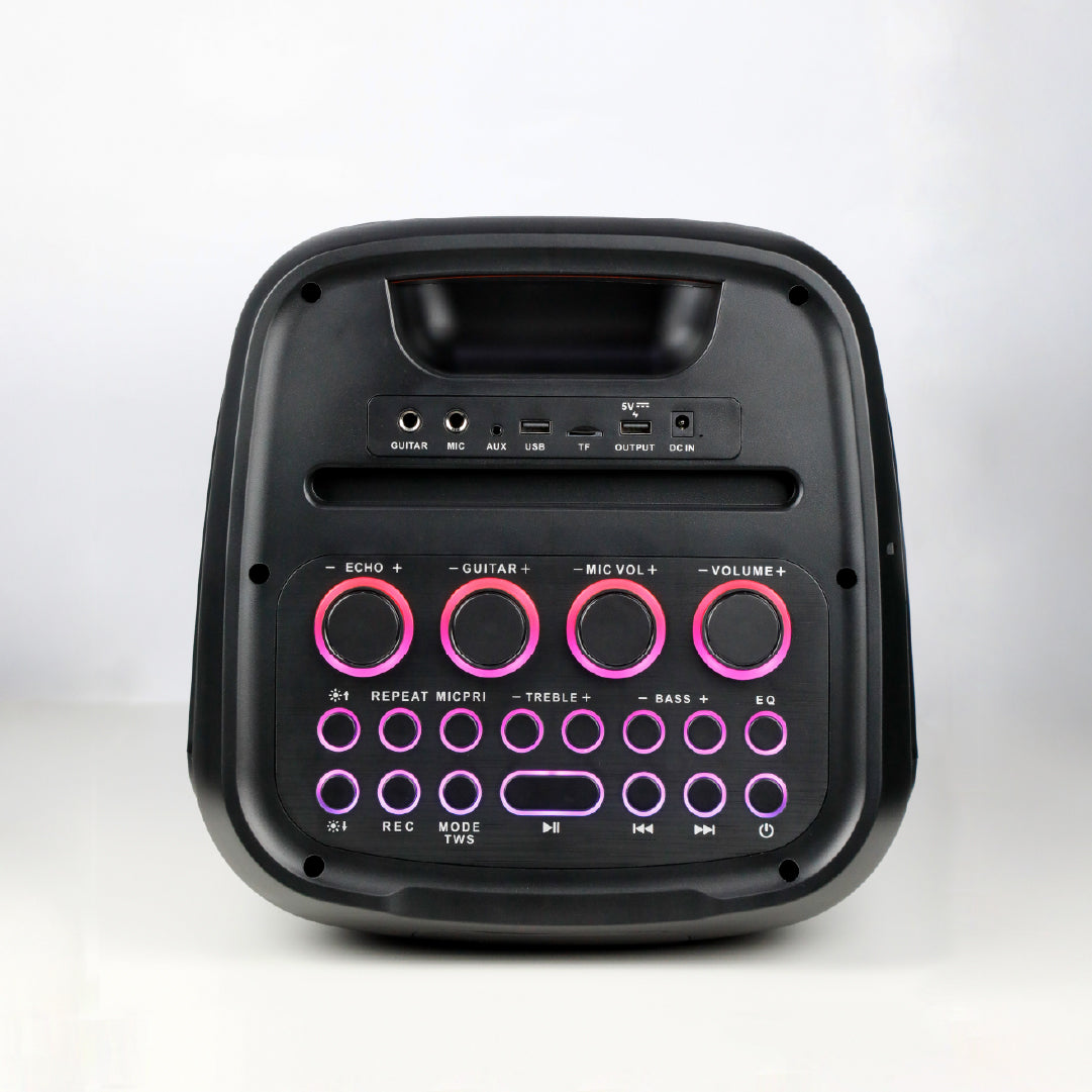 LZEL Aquilasonus A500 Karaoke BT Speaker LED Display 80W High-power 6000mah