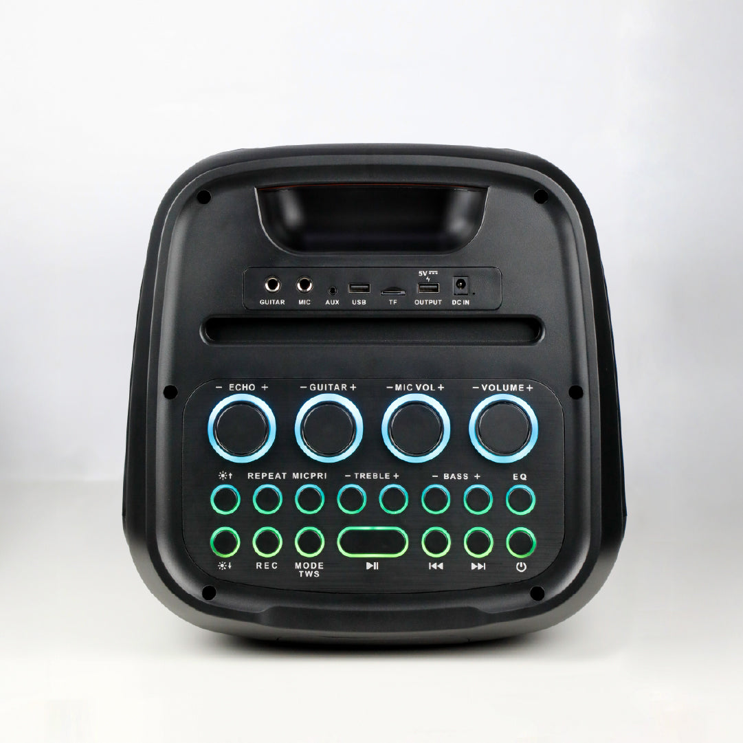 LZEL Aquilasonus A500 Karaoke BT Speaker LED Display 80W High-power 6000mah