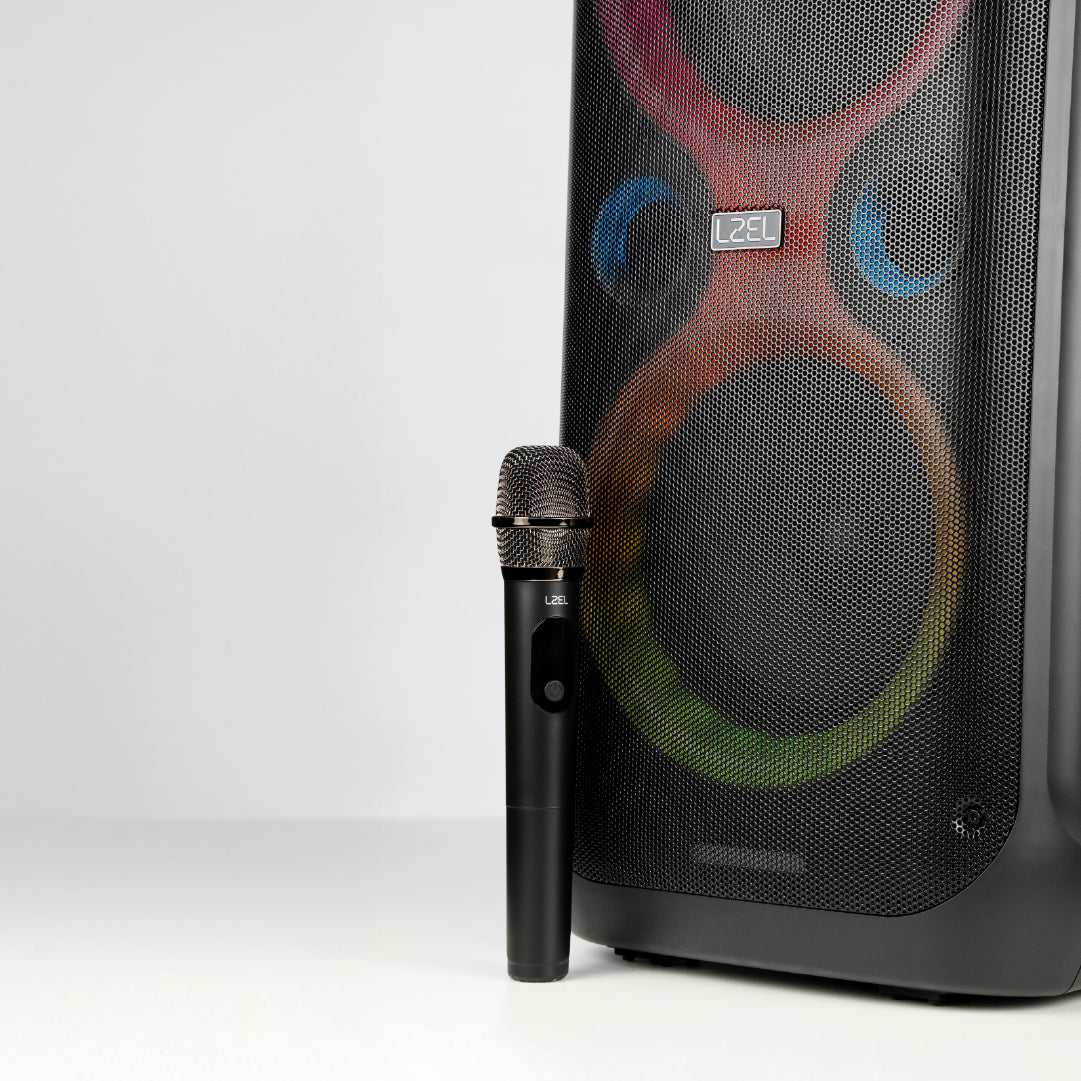 LZEL Aquilasonus A500 Karaoke BT Speaker LED Display 80W High-power 6000mah