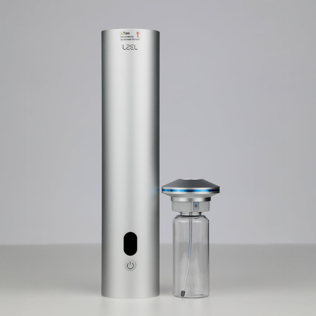 LZEL Aroma Diffuser Aromavista Serenity Prestige Scent Diffuser Waterless Nebulizer Aroma Diffuser, 2000sqft
