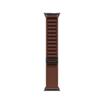 Apple Watch Ultra 4 GPS + Cellular 49mm Black Titanium Case with Burgundy Alpine Loop - L