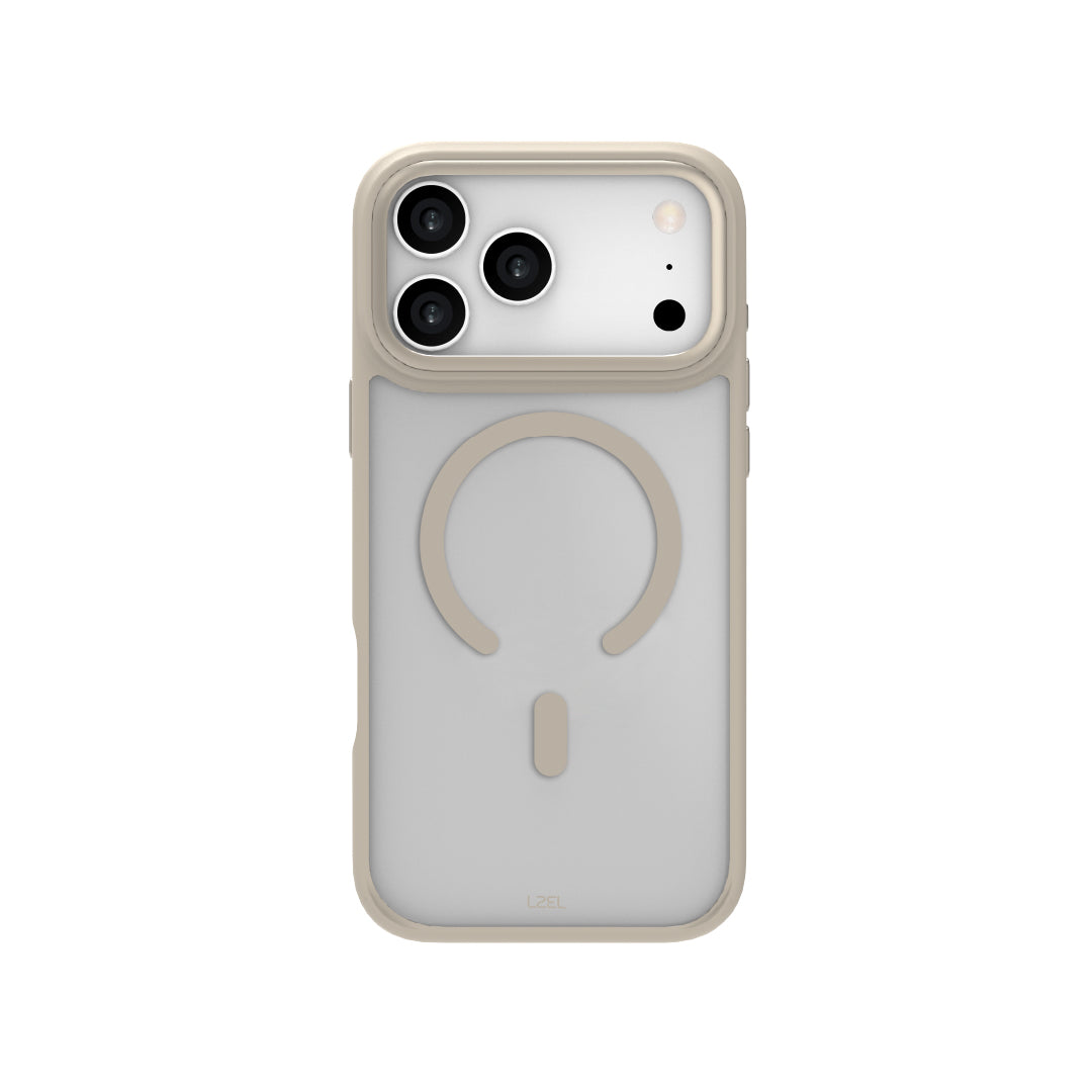 LZEL MagRevo Shield Case for iPhone 17 Pro Max | Titanium