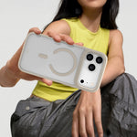 LZEL MagRevo Shield Case for iPhone 17 Pro Max | Titanium