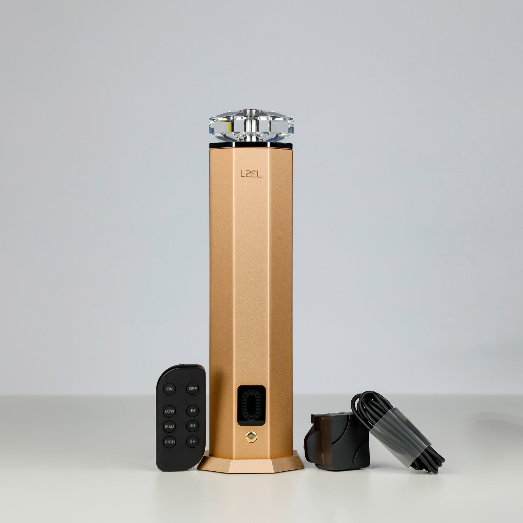 LZEL Aroma Diffuser Aromavista Essence Premium Scent Diffuser Led Display - Cold Air Diffusion Tech - 120 Ml