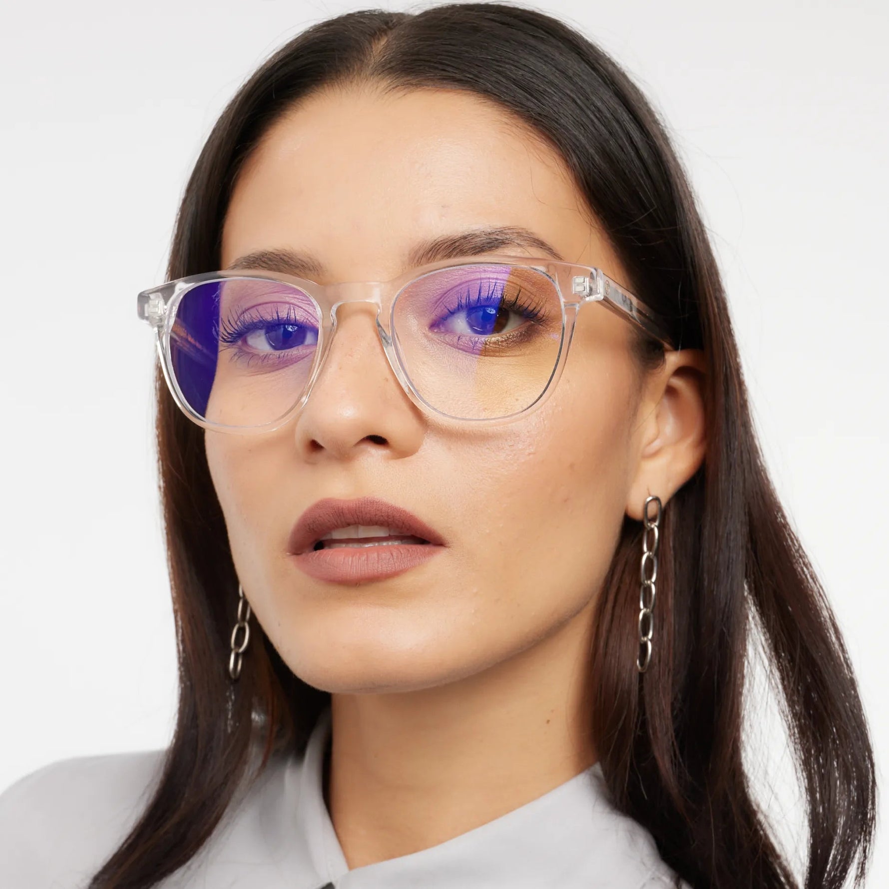 Barner Kreuzberg Screen Glasses | Crystal